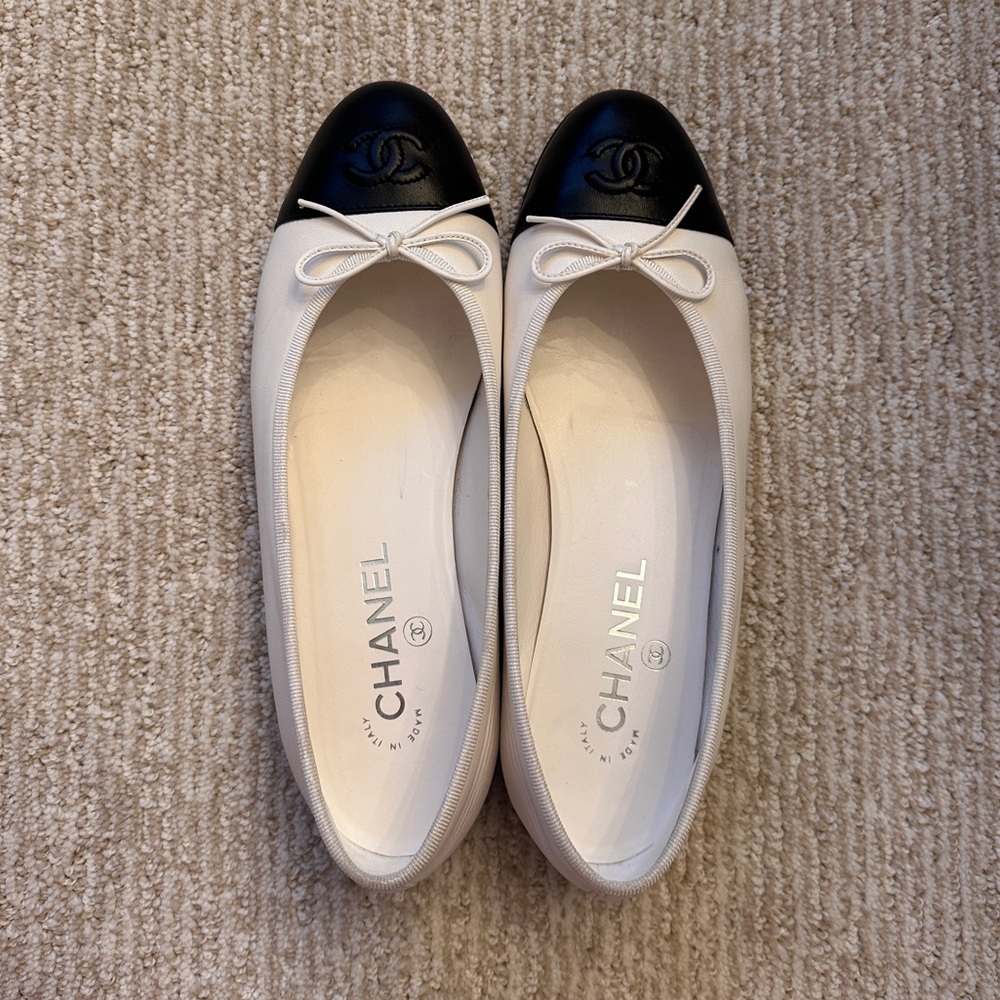 Chanel ballerina shoes 38